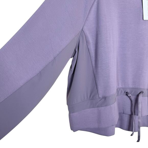 NWT TravisMathew Golden State Hoodie Women’s XL Purple Pullover Sweatshirt - Picture 4 of 10